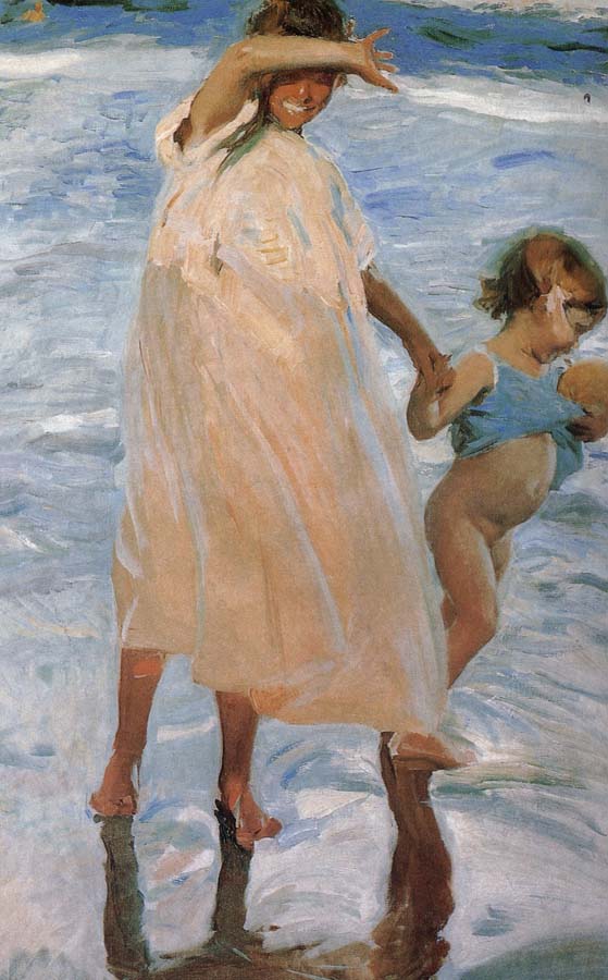 Joaquin Sorolla Two Sisters